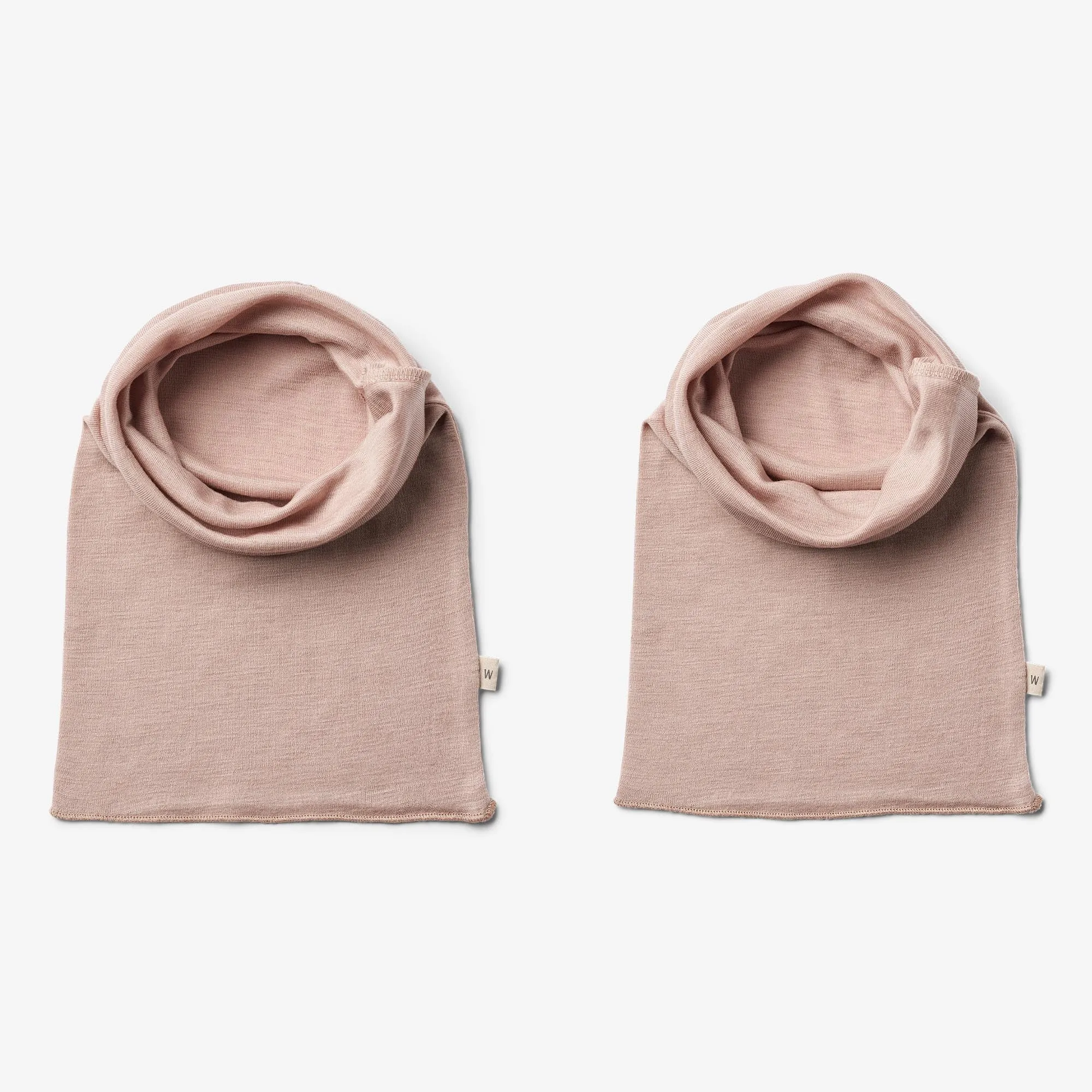 2 Wool Neckwarmer Arta - dry rose