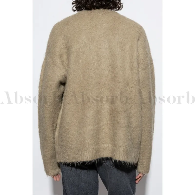 Acne Studios  |Wool Nylon Plain Designers Cardigans