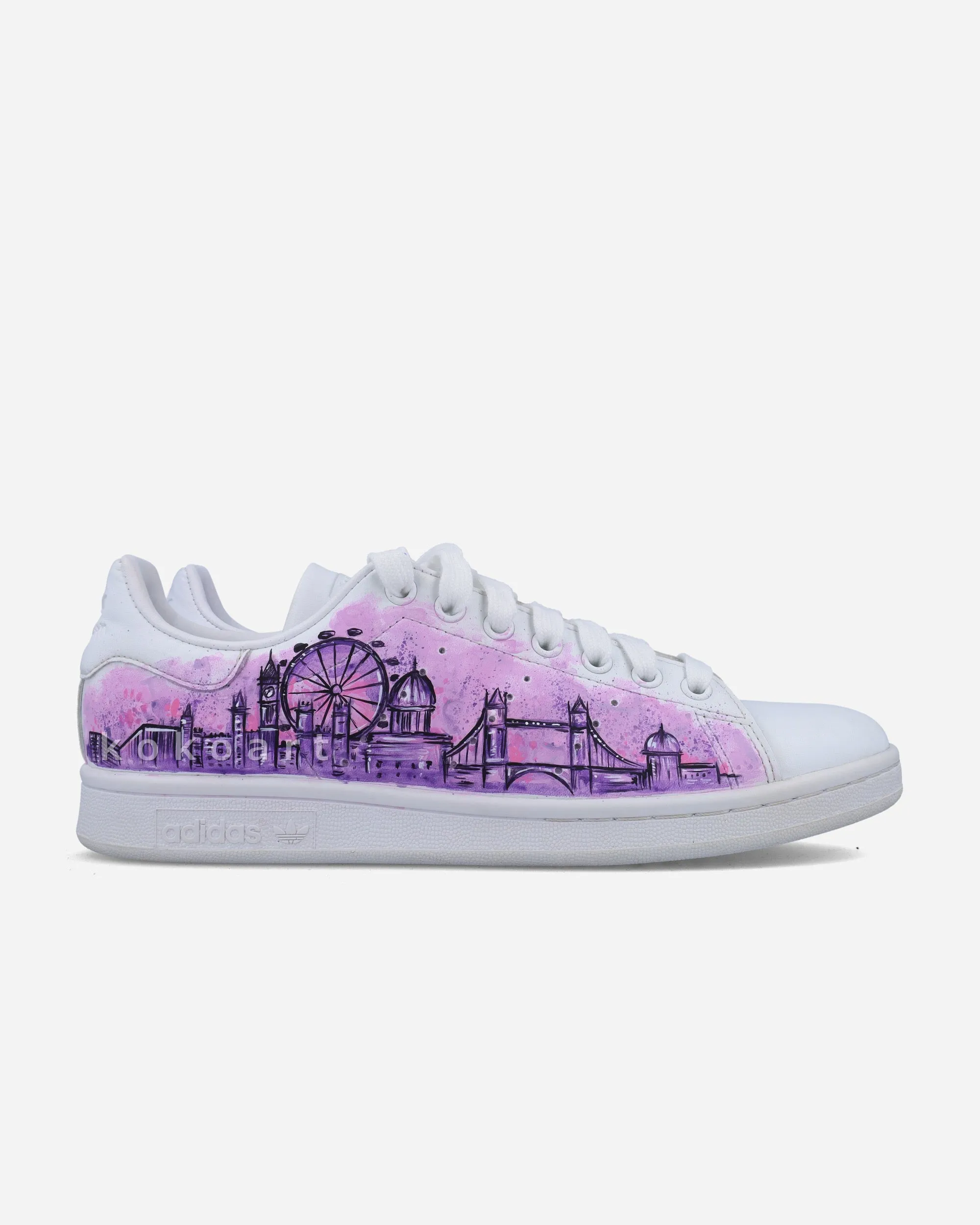 Adidas Hand Painted London Skyline