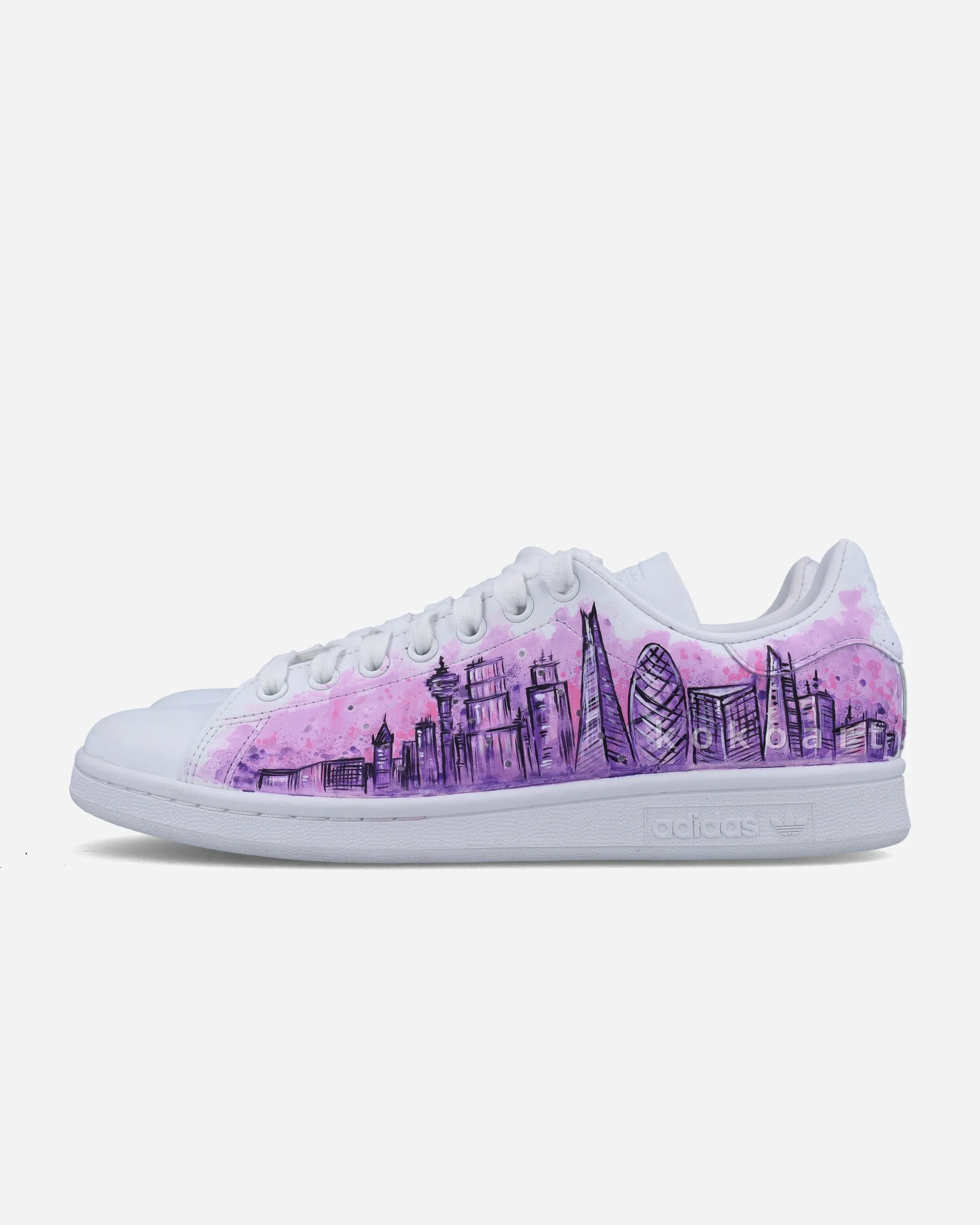 Adidas Hand Painted London Skyline