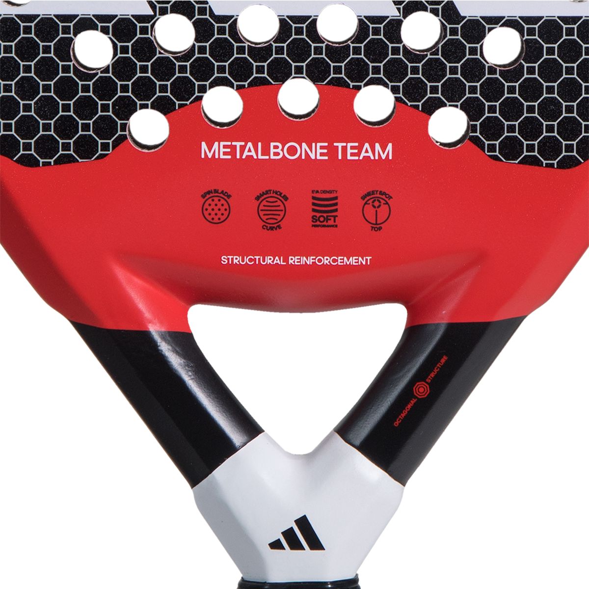 Adidas Padelracket Metalbone Team Rood