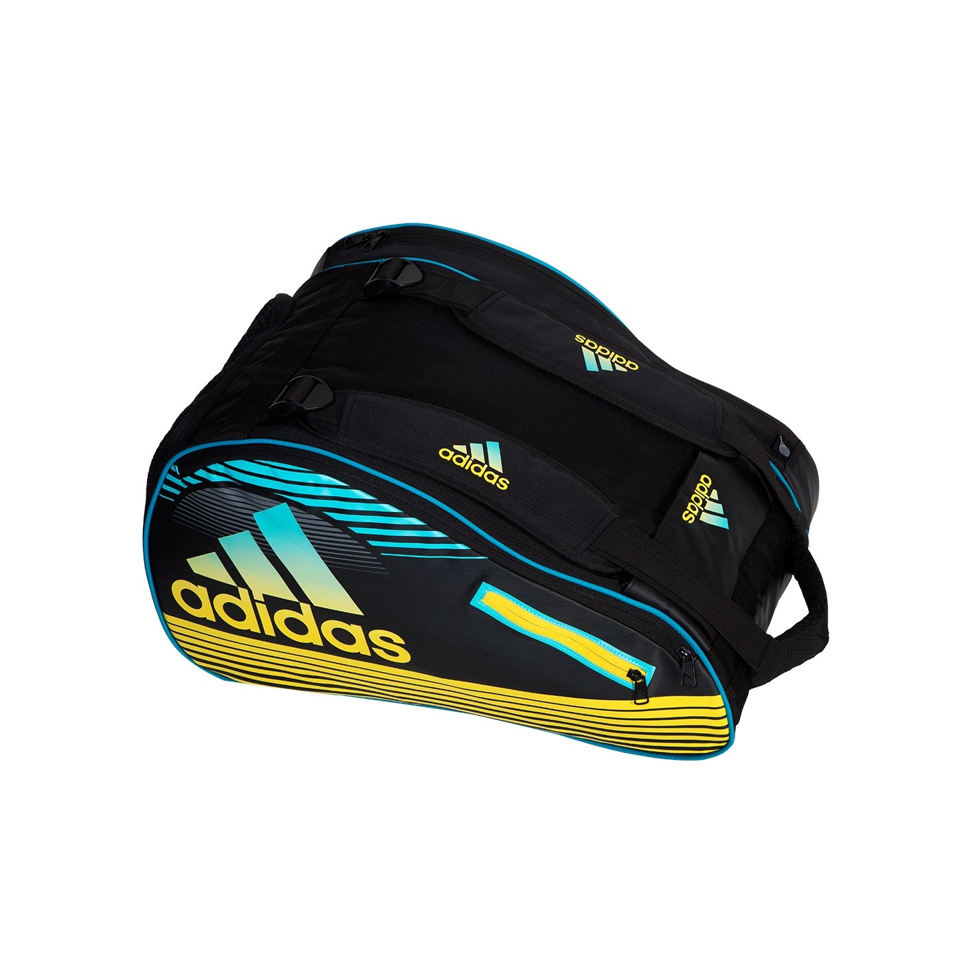 Adidas Padeltas Tour Zwart Blauw Geel