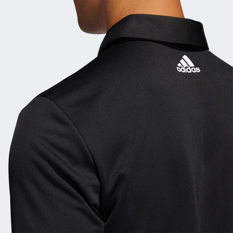 Adidas Poloshirt 3-Stripes Basic Heren Zwart Wit