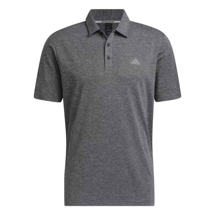 Adidas Poloshirt Performance Drive Heather 2023 Heren Grijs