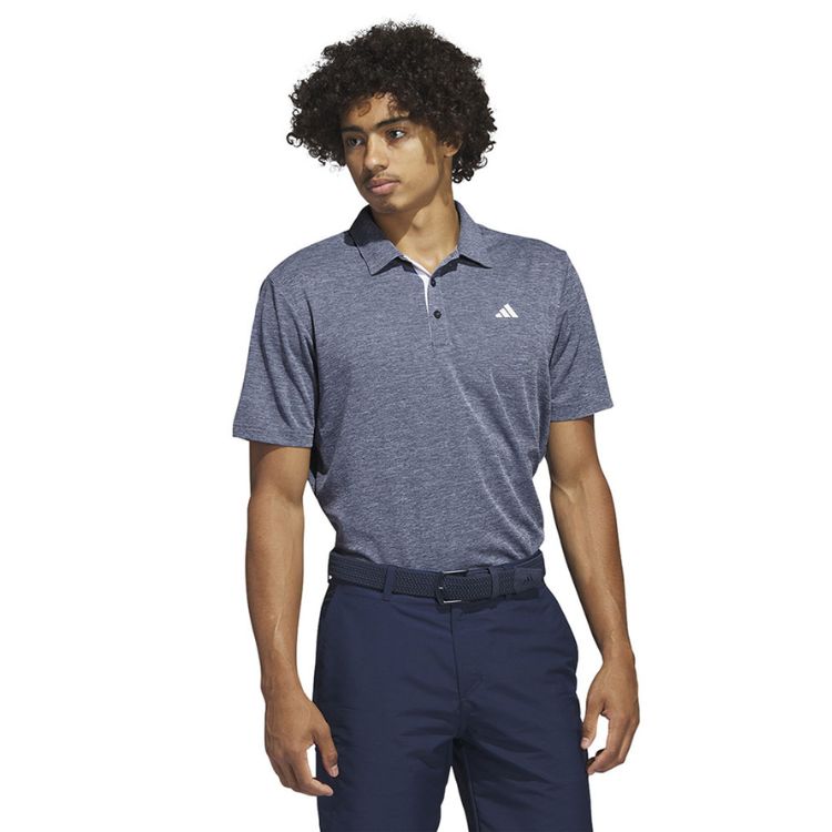 Adidas Poloshirt Performance Drive Heather 2023 Heren Navy