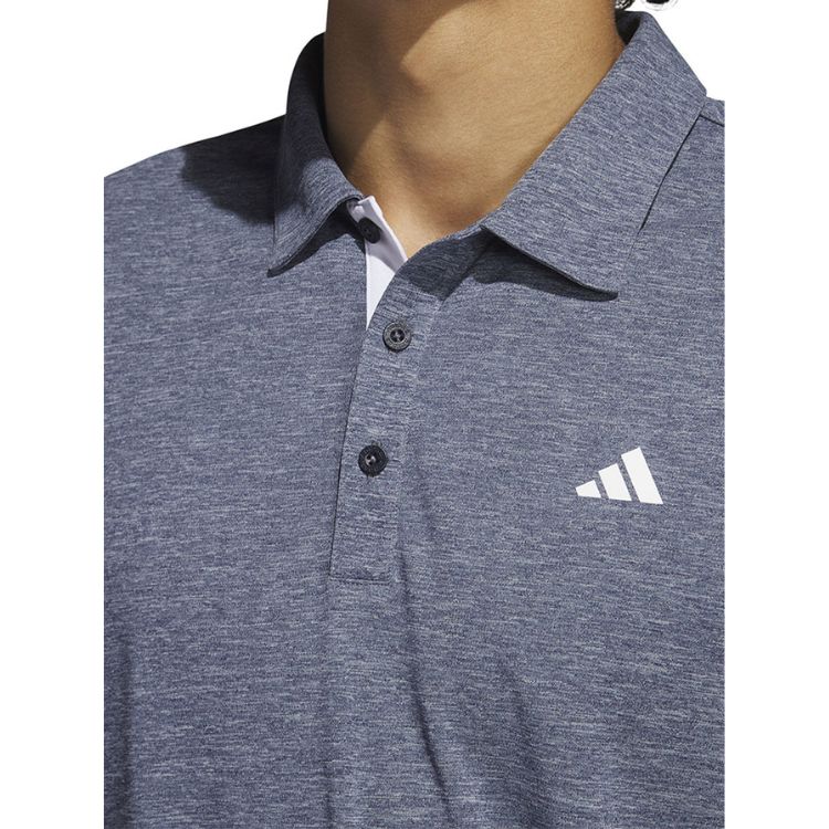 Adidas Poloshirt Performance Drive Heather 2023 Heren Navy