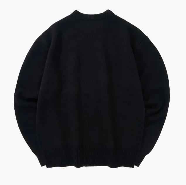 AQOstudiospace  |Casual Style Unisex Wool Street Style Long Sleeves