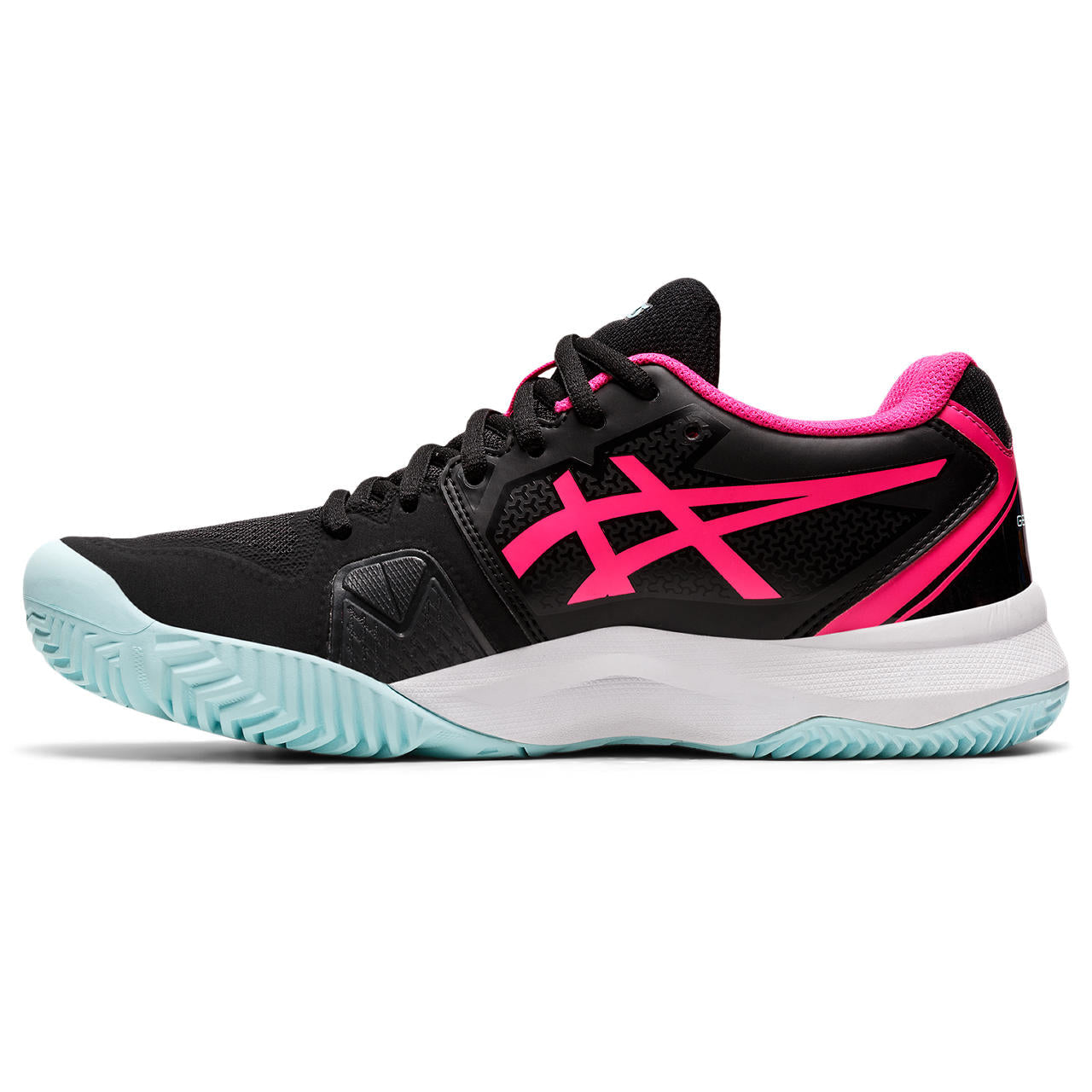 Asics Padelschoen Gel Challenger 13 Dames Zwart Roze