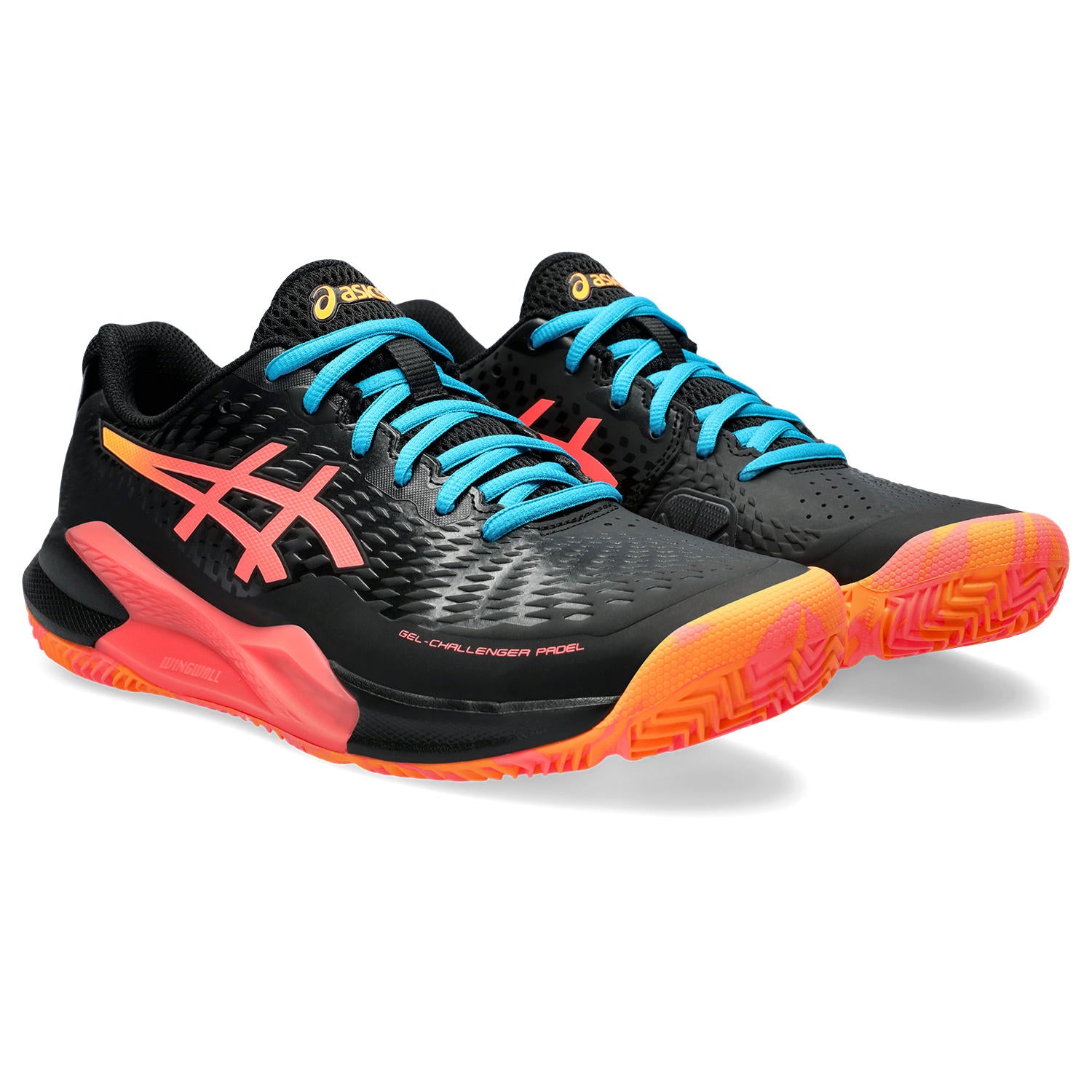 Asics Padelschoen Gel Challenger Heren 14 Padel Zwart