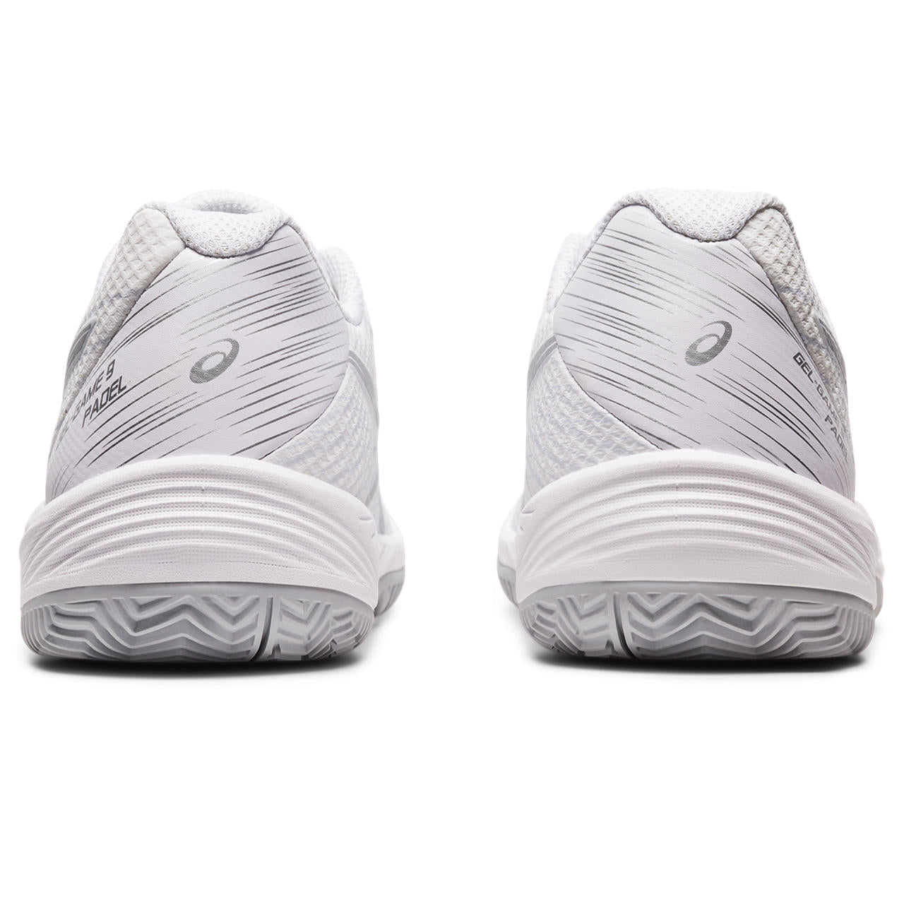 Asics Padelschoen Gel Game 9 Dames Wit Zilver