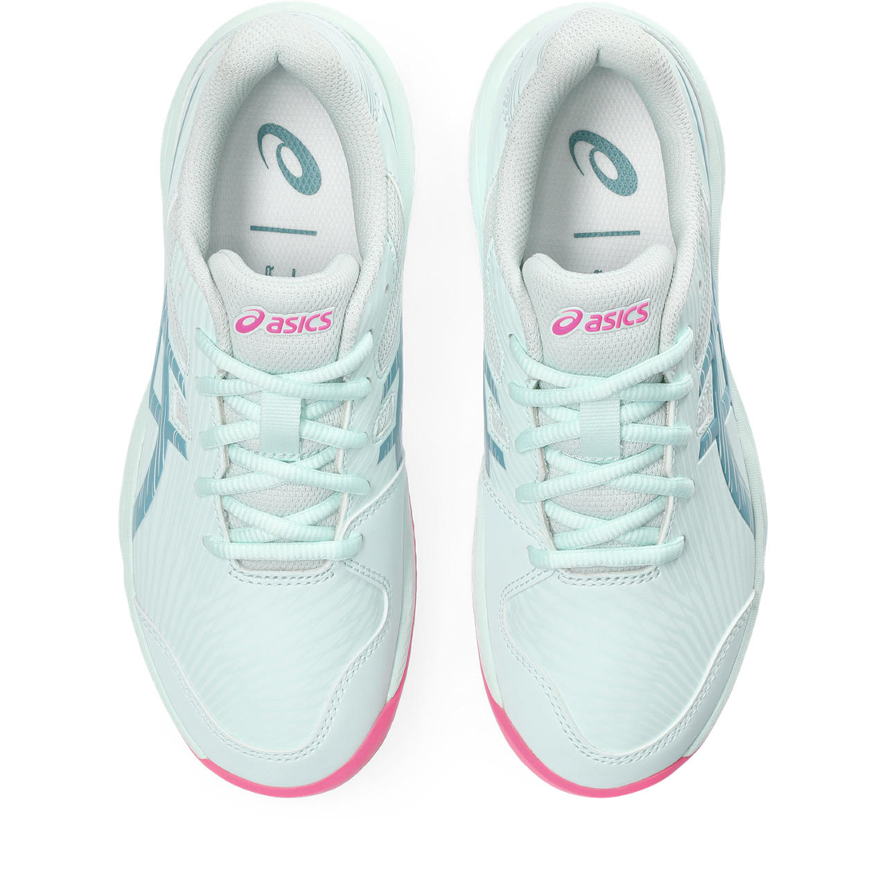 Asics Padelschoen Gel Game 9 GS Junior Groen Roze