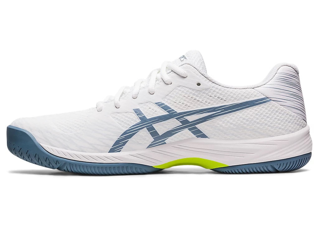 Asics Padelschoen Gel Game 9 GS Junior Wit Blauw