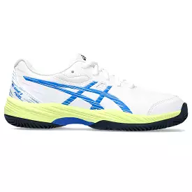 Asics Padelschoen Gel Game 9 GS Junior Wit Blauw