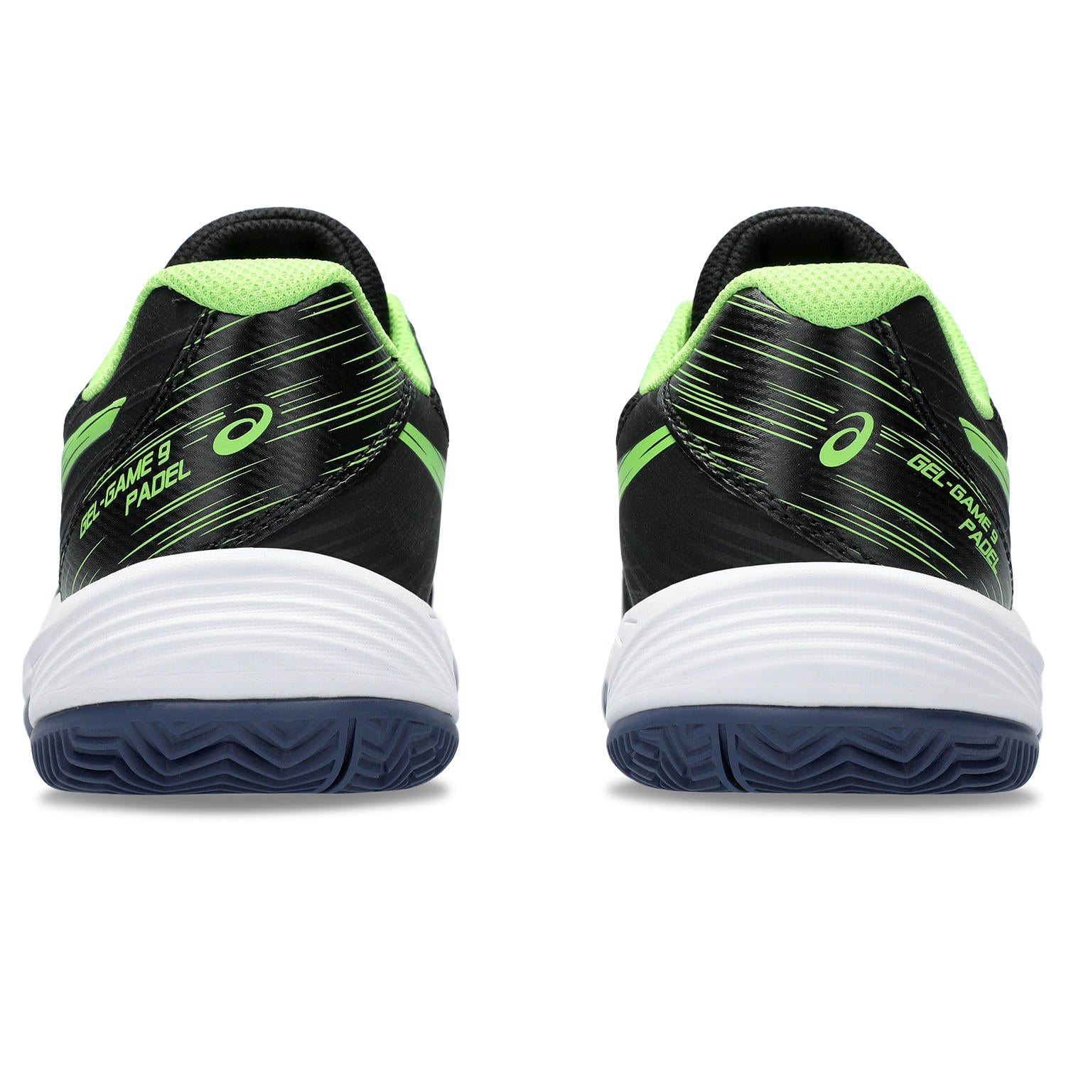 Asics Padelschoen Gel Game 9 GS Junior Zwart - Lime