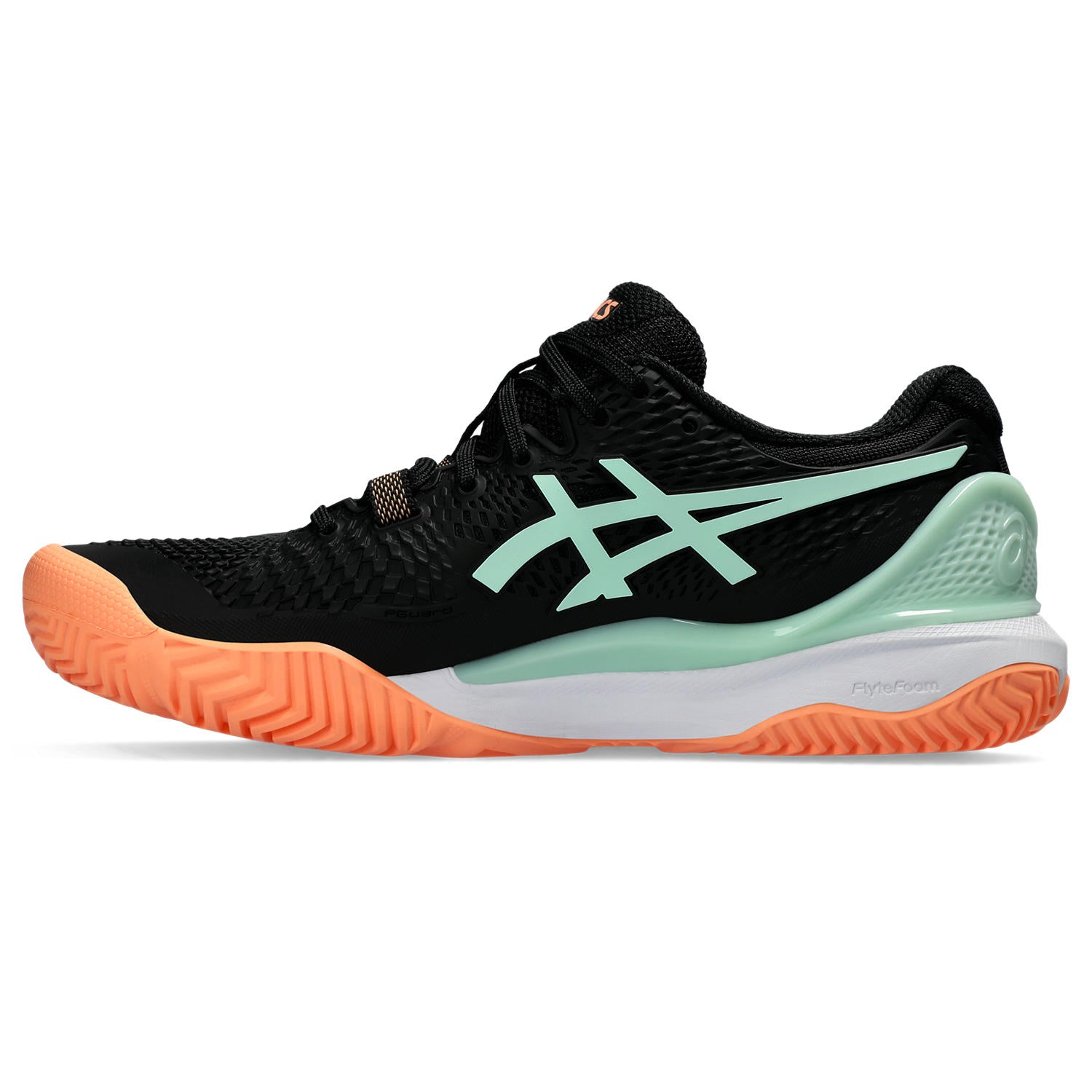 Asics Padelschoen Gel Resolution 9 Dames Zwart