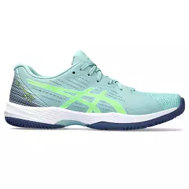 Asics Padelschoen Solution Swift FF Padel Heren Groen Blauw