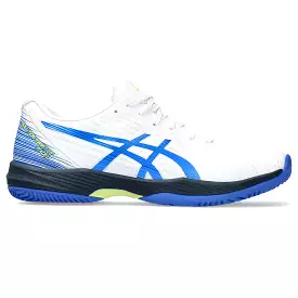 Asics Padelschoen Solution Swift FF Padel Heren Wit Blauw