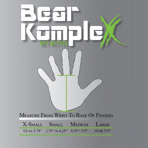 Bear KompleX 3 Hole Hand Grips - Black