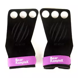 Bear KompleX 3 Hole Hand Grips - Purple