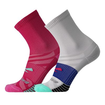 Brooks Ghost Lite Crew Sock 2-Pack