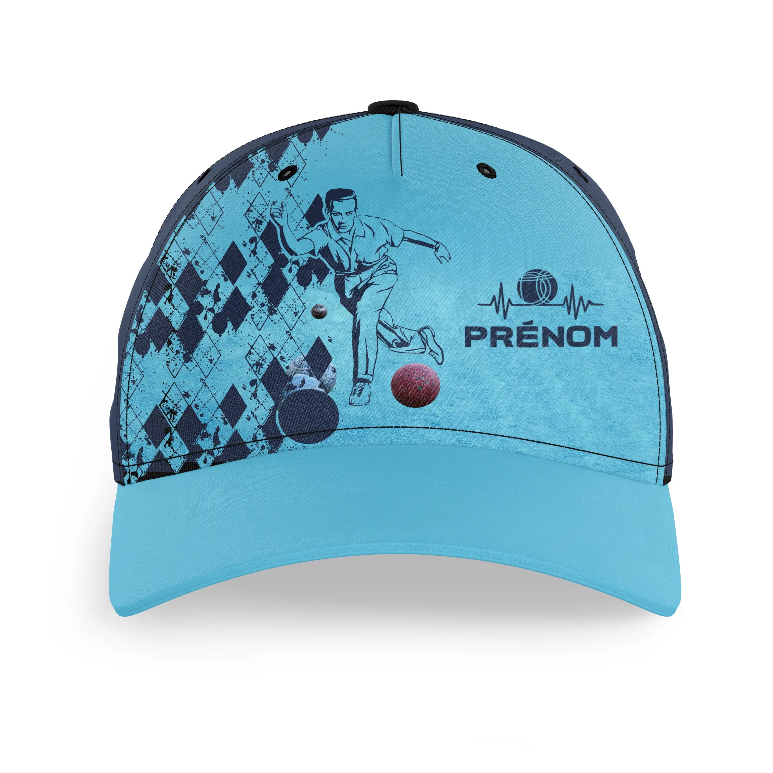 Casquette Performance Personnalisée Boule Bretonne, Cadeau Original - CT28122341