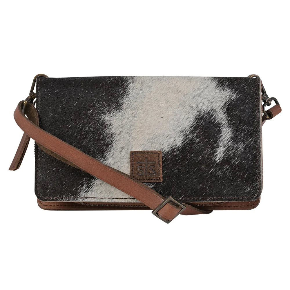 Cowhide Evie Organizer