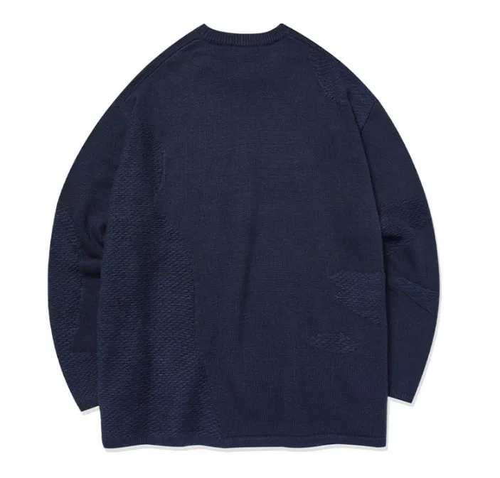 Fallett  |Crew Neck Casual Style Unisex Wool Nylon Street Style U-Neck