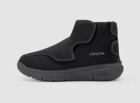 FitVille Men's EasyTop Diabetic Winter Boots V2