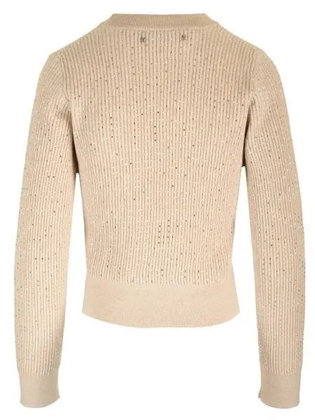 Golden Goose  |Crew Neck Casual Style Wool Blended Fabrics Street Style