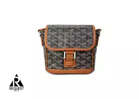 Goyard Grand Bleu PM Messenger Bag Black & Tan