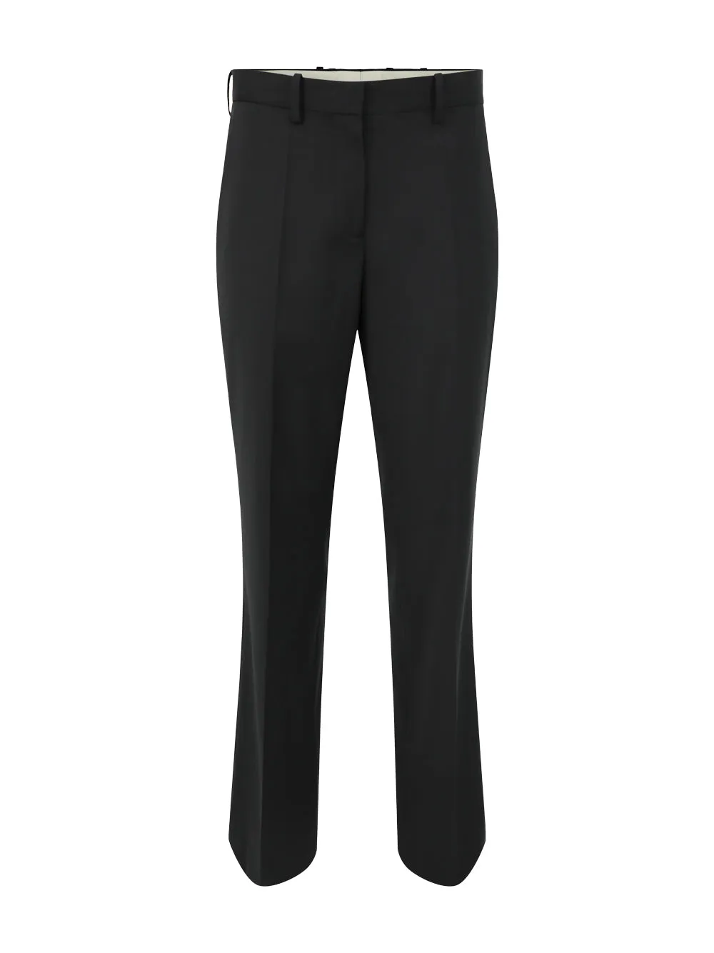 Helmut Lang Flat Front Pant in Black