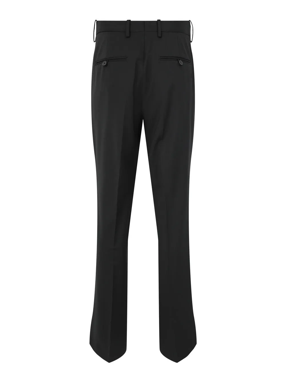 Helmut Lang Flat Front Pant in Black