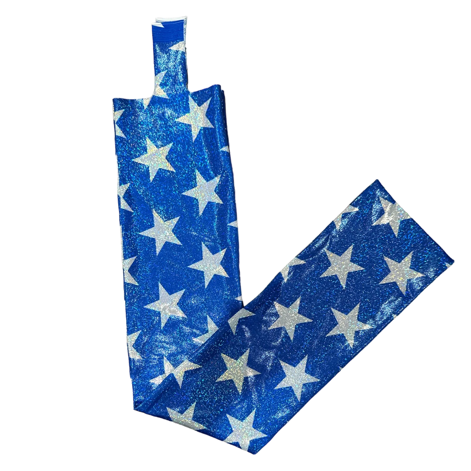 Krazy Horse Blue & Large White Star Tail Bag