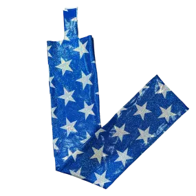 Krazy Horse Blue & Large White Star Tail Bag