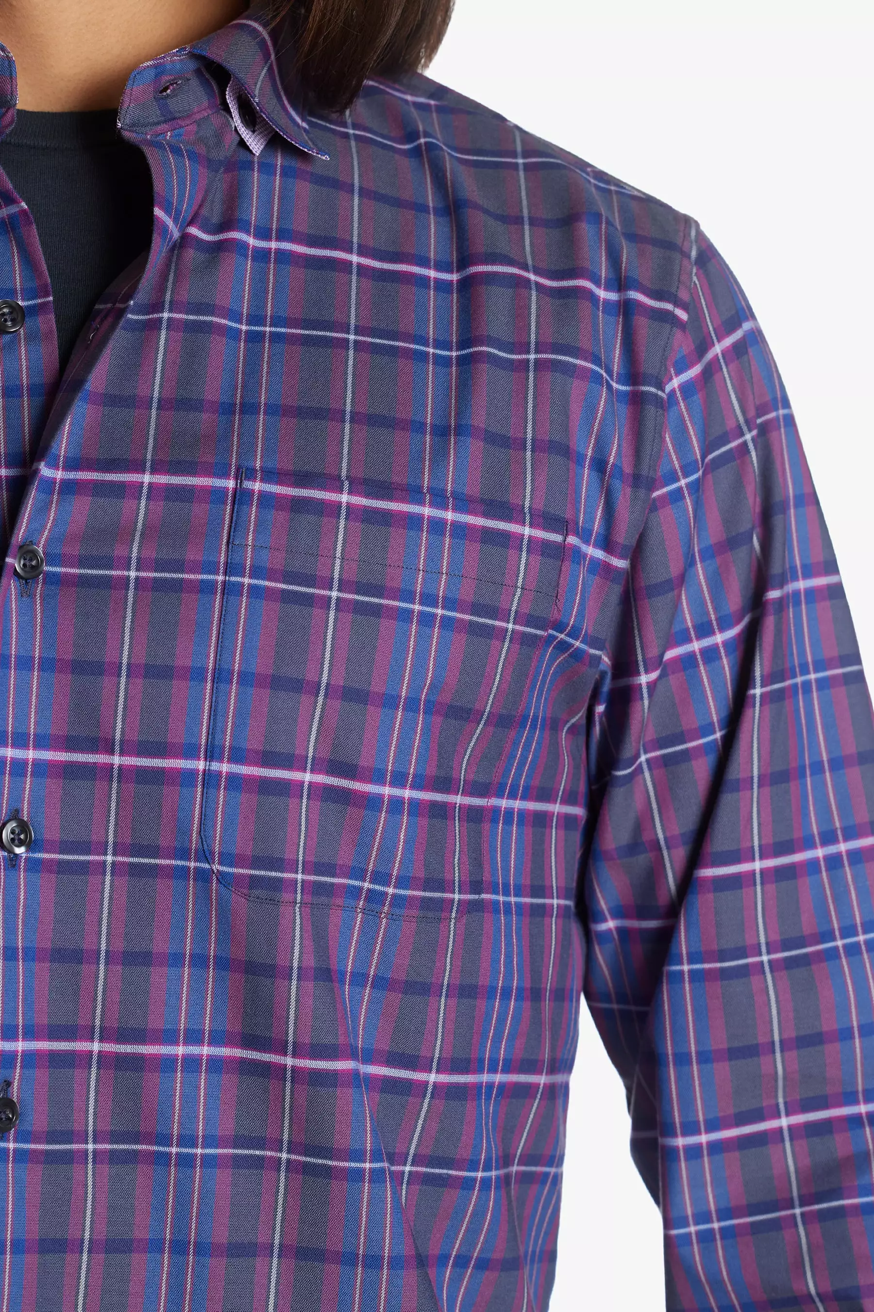 Lazlo Vineyard Check Long Sleeve Shirt