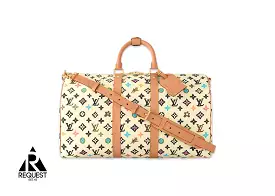 Louis Vuitton By Tyler The Creator Keepall Bandouliere 45 Vanilla Craggy Monogram