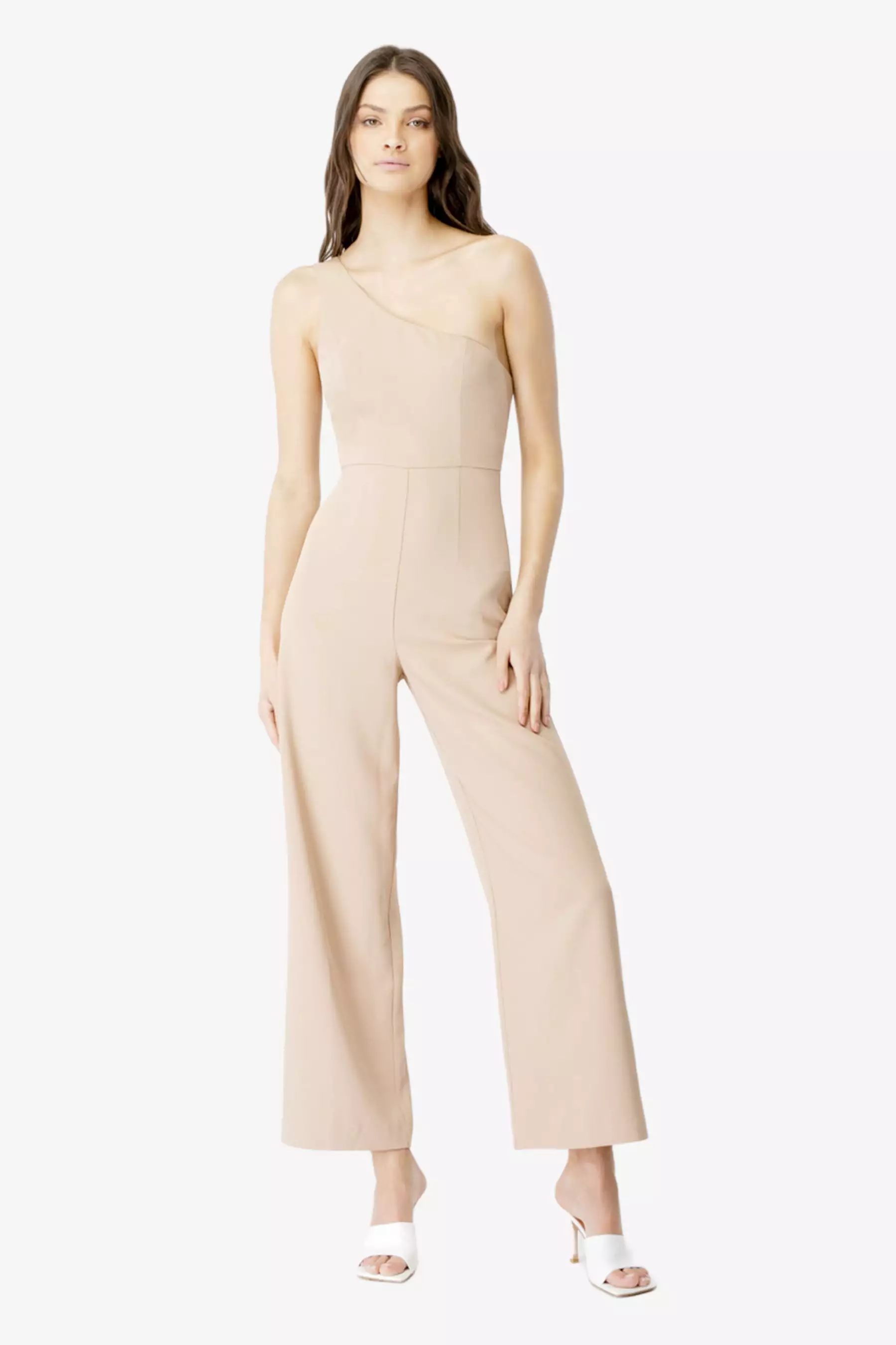 One Shoulder Pantsuit