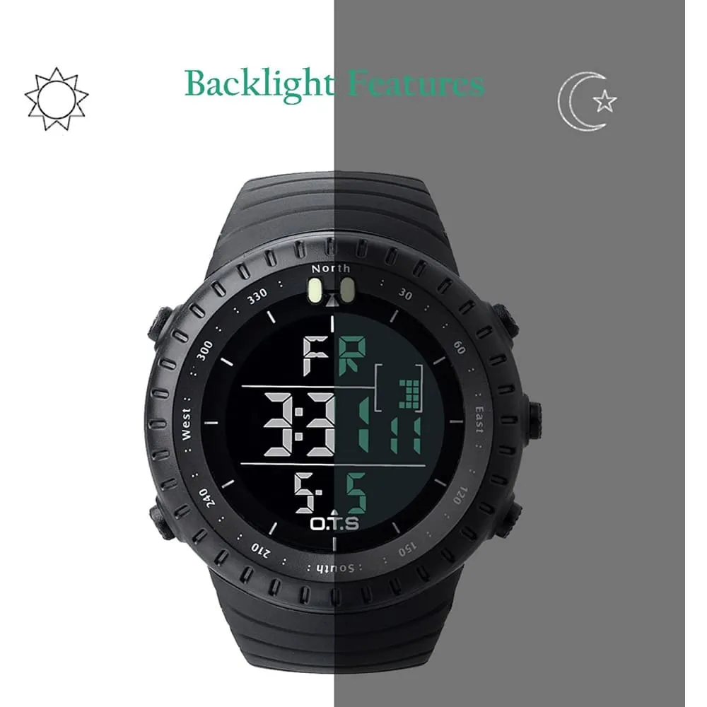 PALADA Men's Digital Sports Watch Waterproof