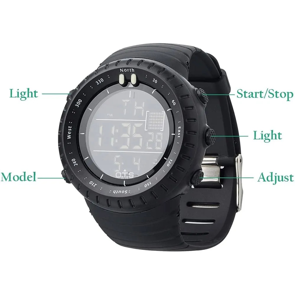 PALADA Men's Digital Sports Watch Waterproof