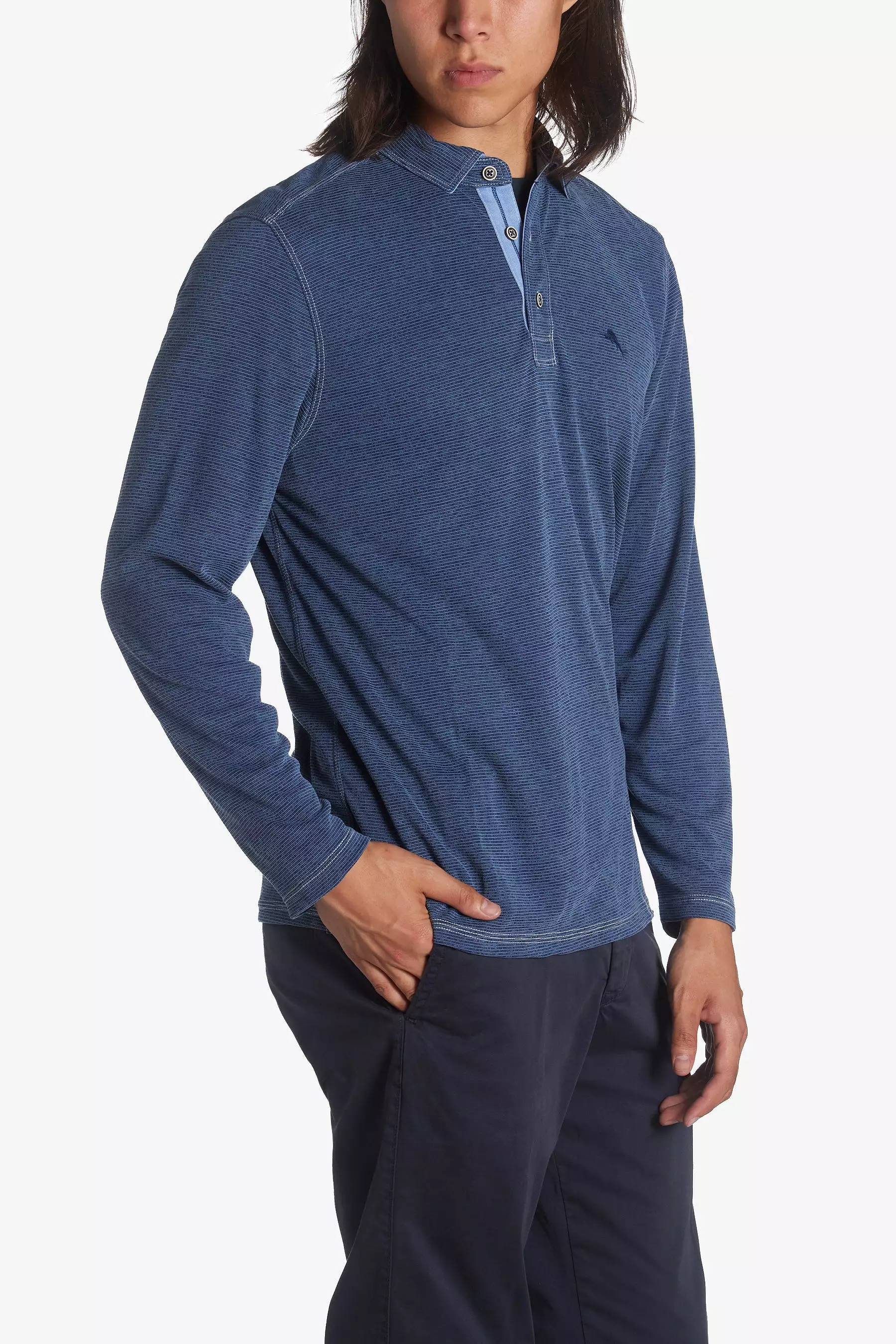 Paradise Cove Long Sleeves Polo T-Shirt