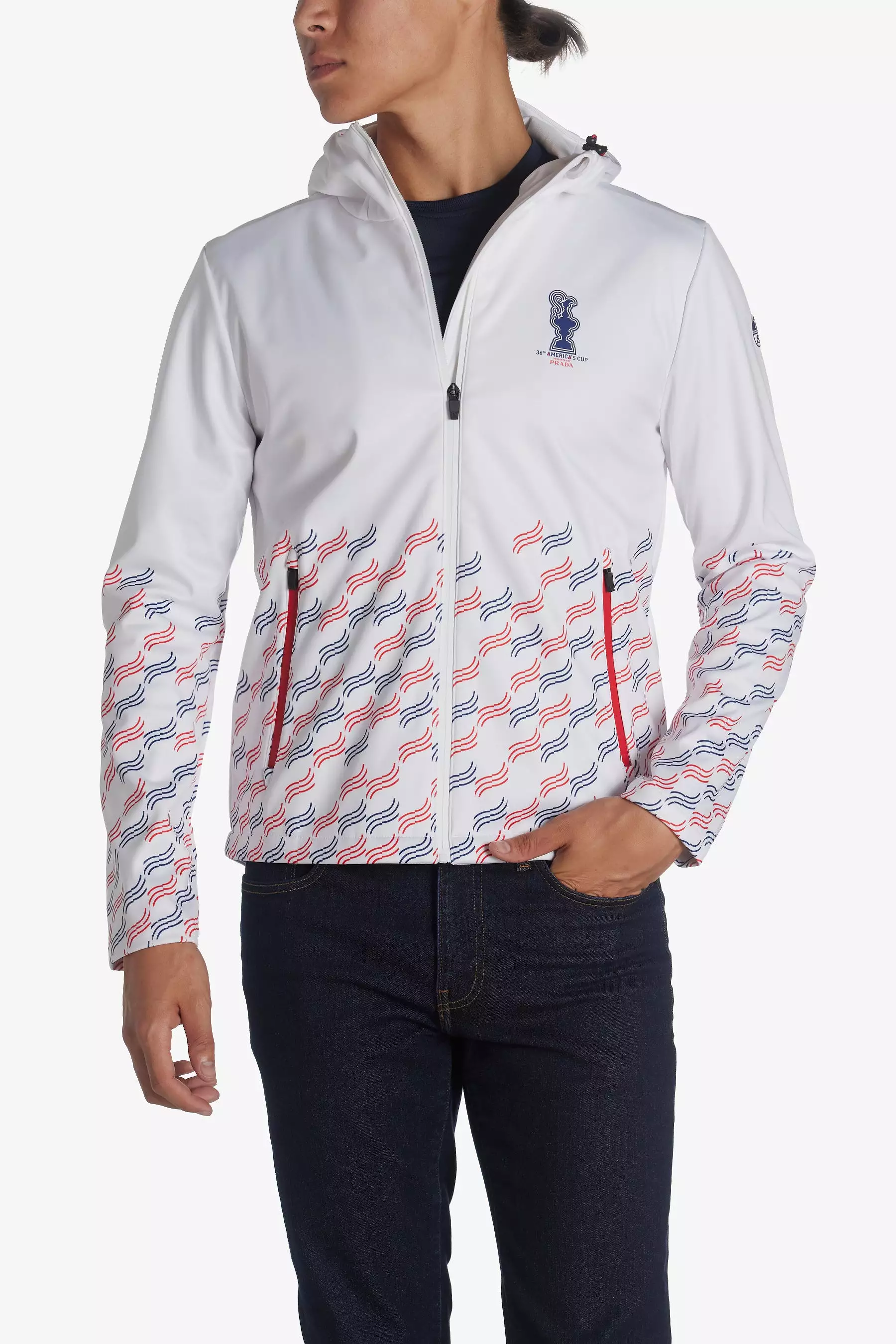 Prada X North Sails Zip Up Jacket