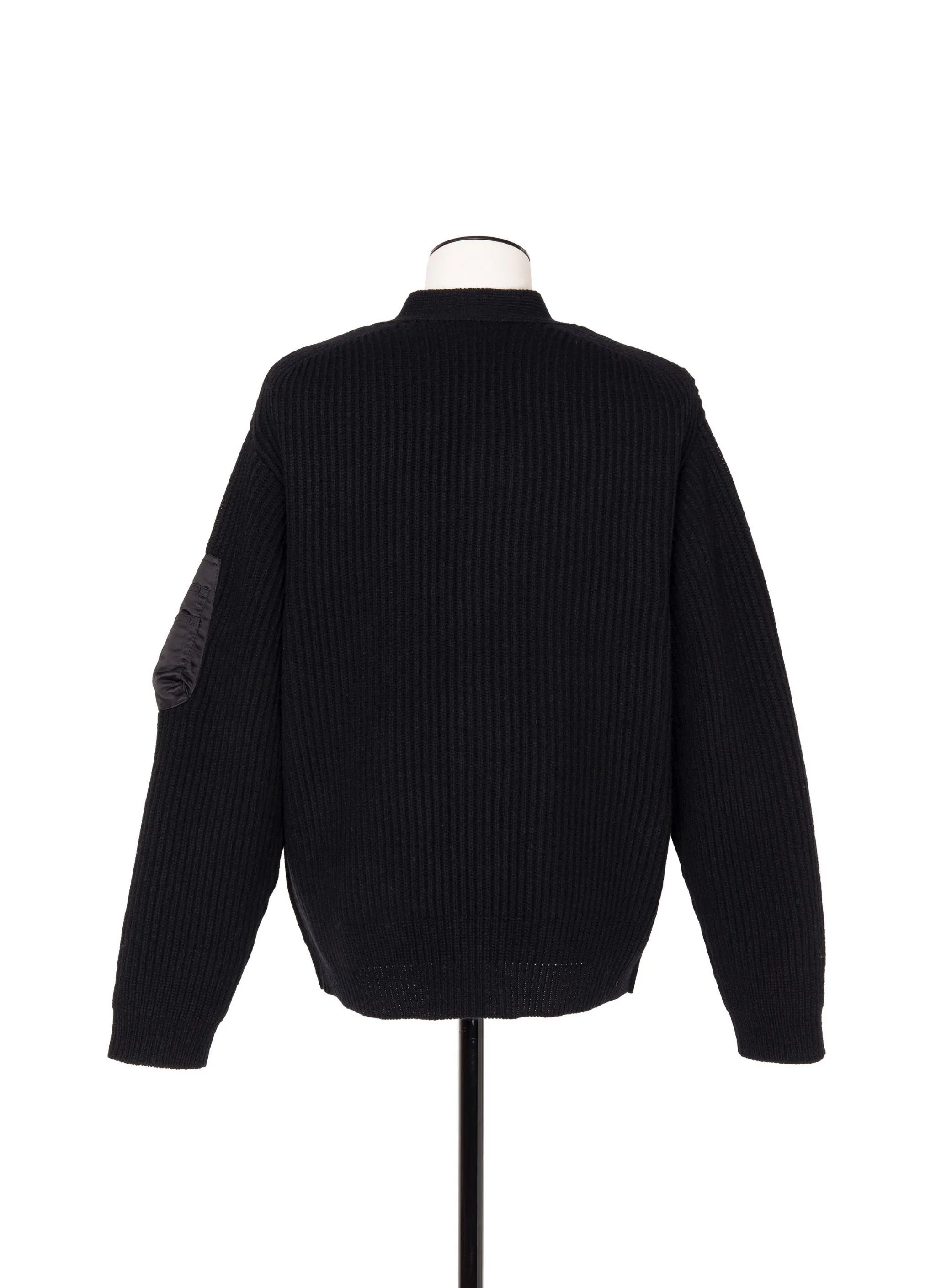 sacai  |Wool Nylon Street Style Designers Cardigans