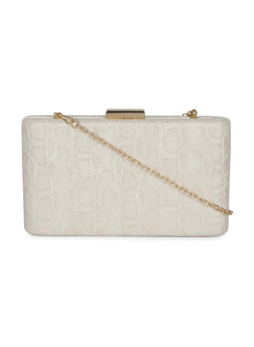 Snake Print Pu Clutch Bag