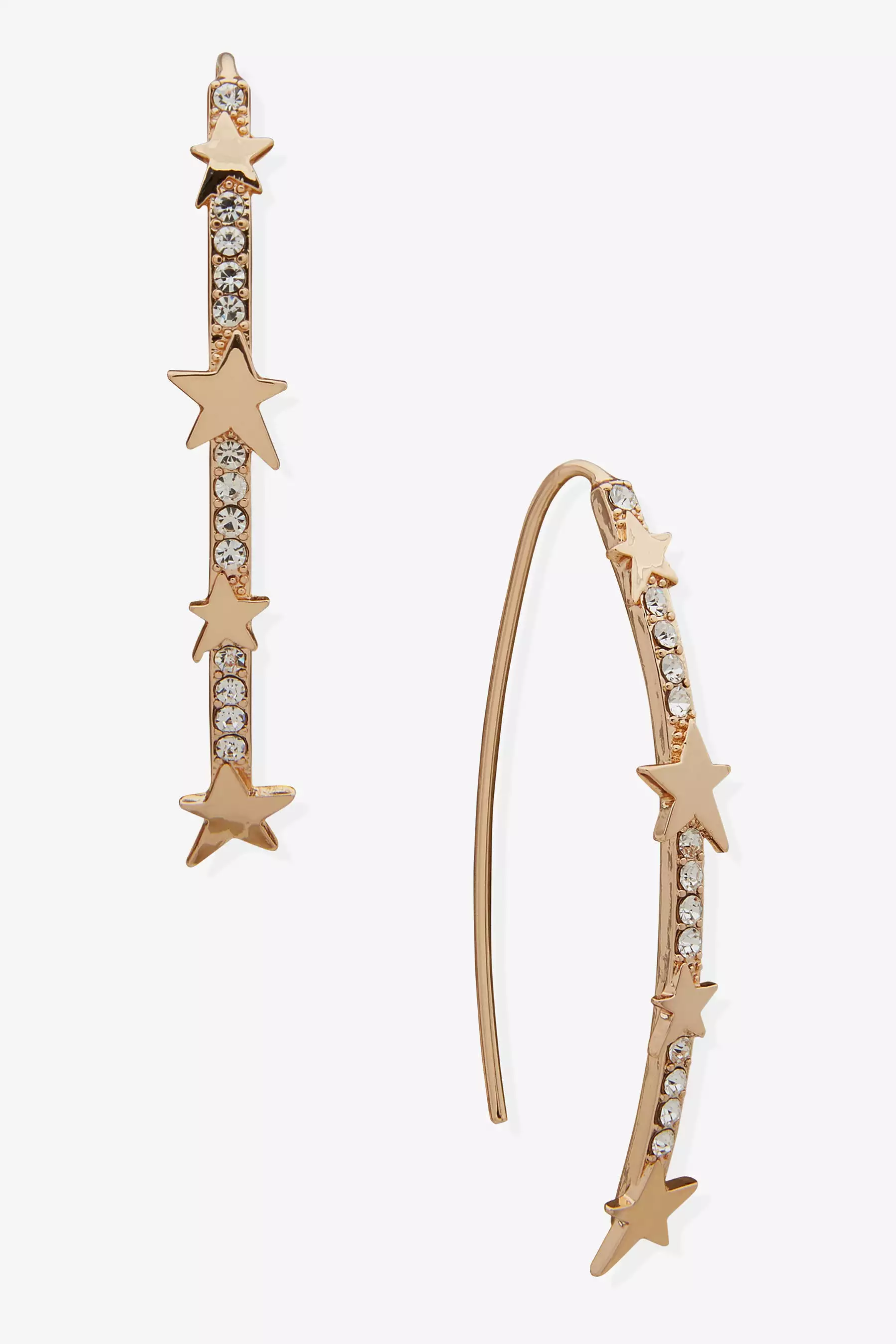 Star Threader Earrings