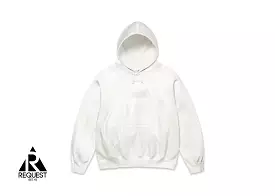 Supreme MM6 Maison Margiela Foil Box Logo Hooded Sweatshirt “White”