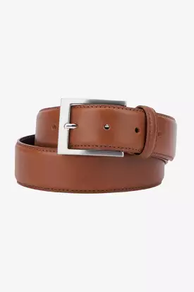 Top Stitch Leather Belt