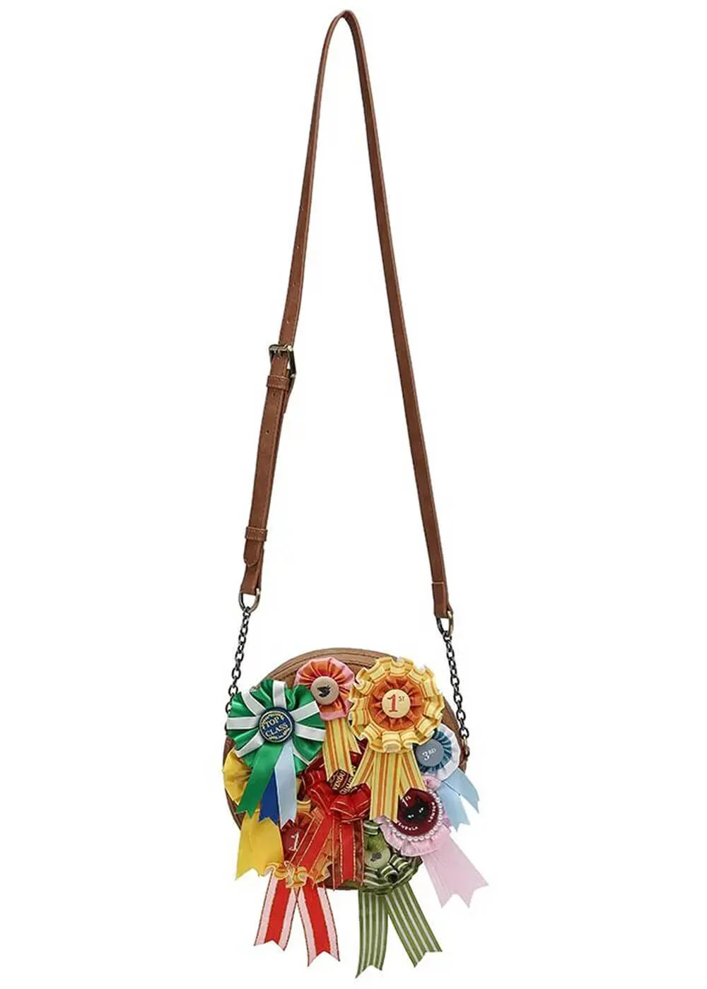 Vendula London Pony Club Rosette Apollo Shoulder Bag