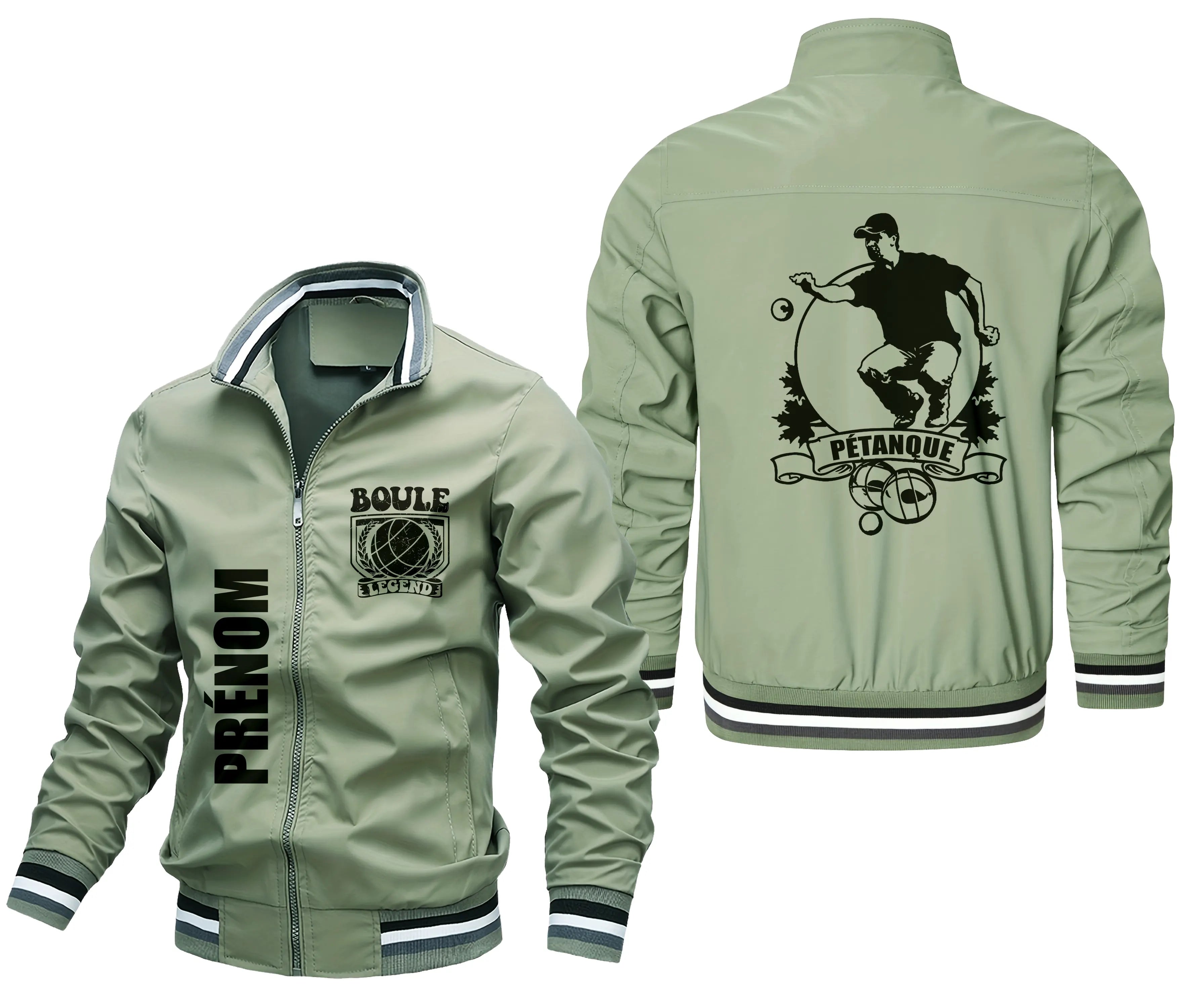 Veste De Sport Bouliste Légend, Cadeau Personnalisé Idéal Pour Fan De Pétanque - CT15092365