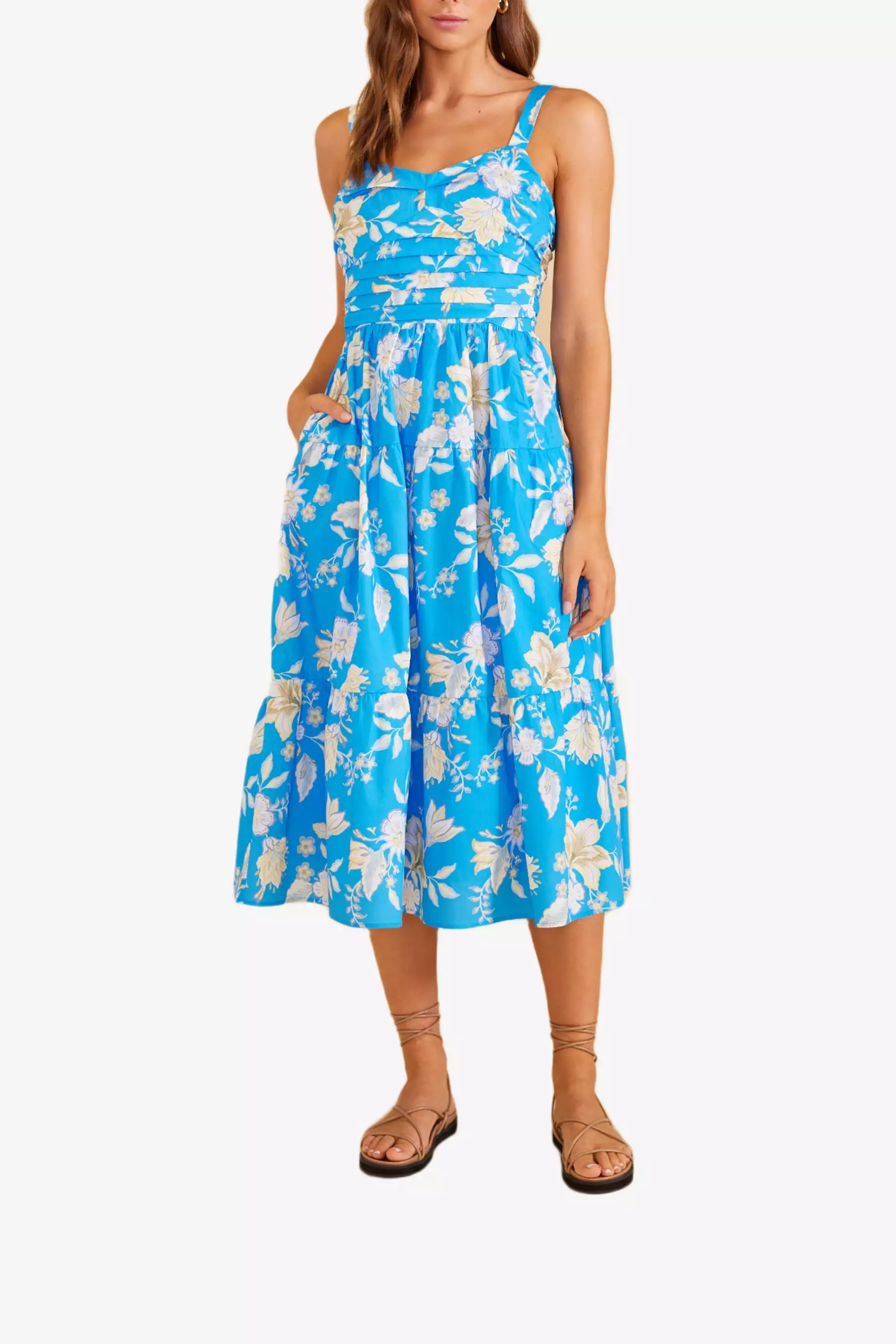 ZINNIA MIDI SUNDRESS